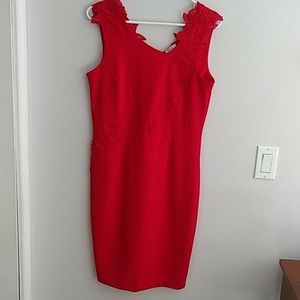 Red dress